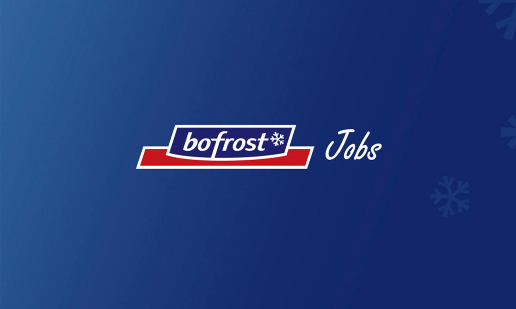 Logo bofrost* Jobs sur fond sombre