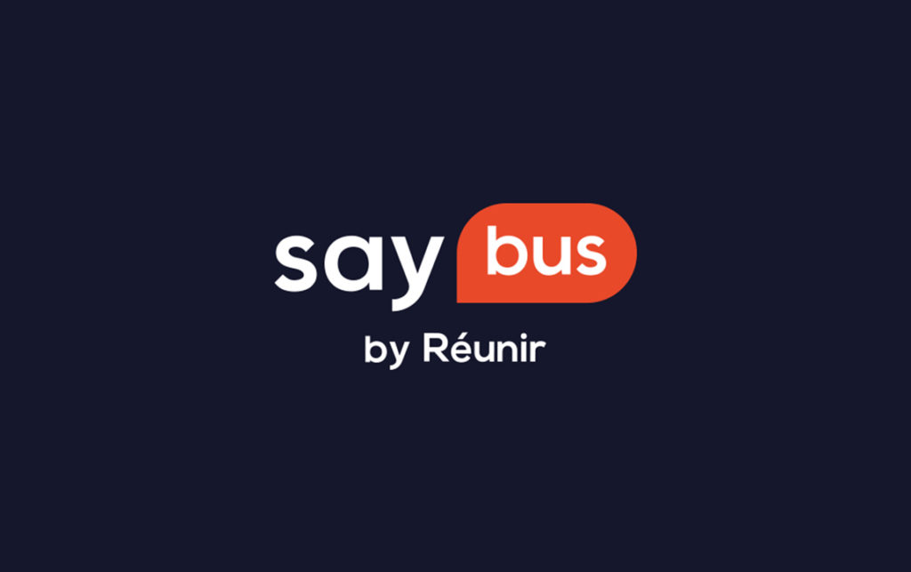 Logo Saybus sur fond sombre