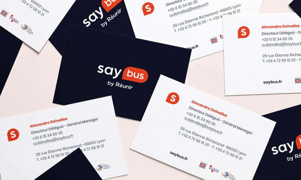 Cartes de visite Saybus