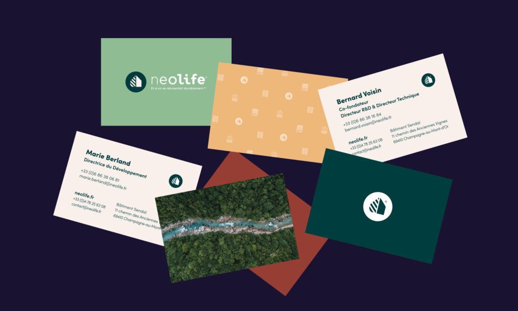 Cartes de visite Neolife