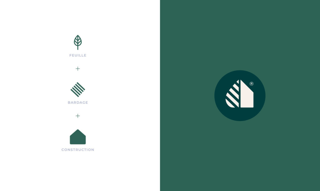 Décomposition du logo Neolife