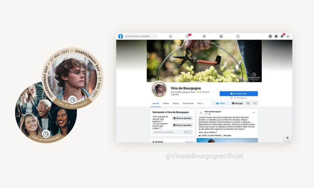 Aperçu des décors pour les photos de profil facebook