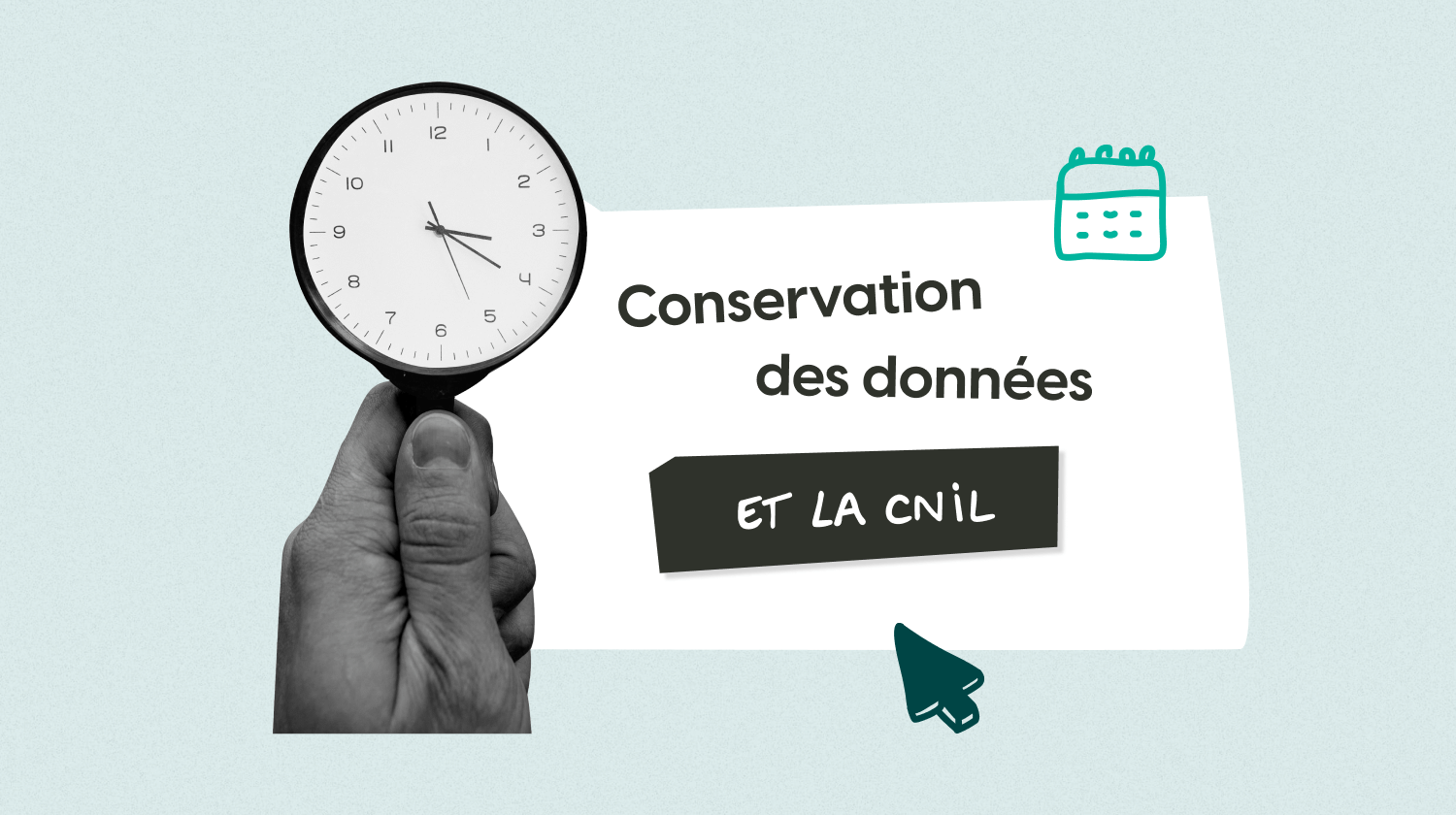 Conservation des données qu'en dit la CNIL